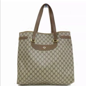 Vintage Gucci PVC GG Supreme Tote